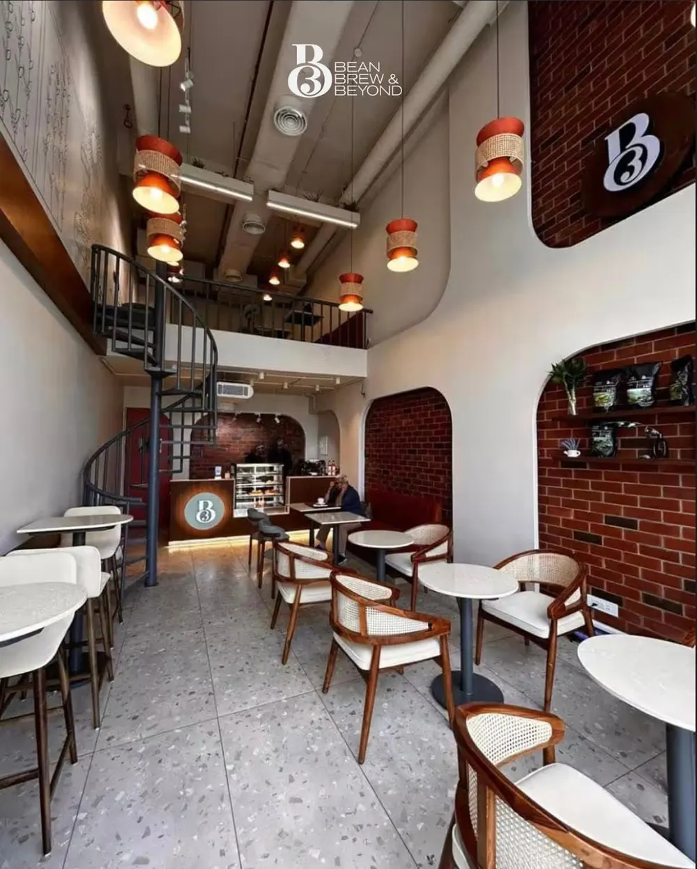 Inside the Gurgaon café