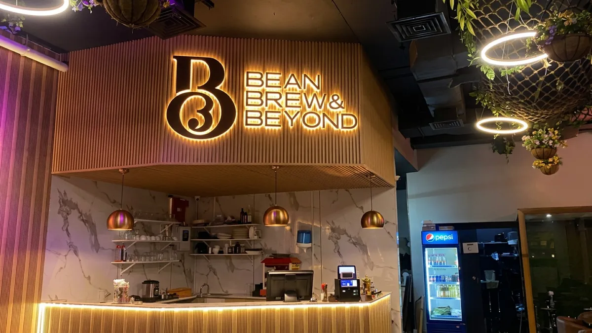 The Dubai café, Bean Brew & Beyond