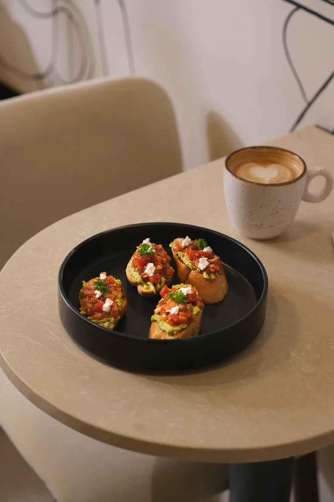 Avocado Salsa Toasties